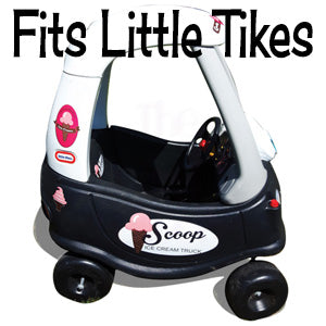 Replacement stickers TO FIT Little Tikes FAIRY Cozy Coupe ride-on toy car