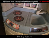 The Toy Restore Replacement Stickers fits Step2 Kitchenette Play Kitchen Decals