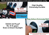 Toy Restore Replacement Decals Fits Little Tikes Cozy Coupe II Car Grey