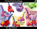 Toy Restore Replacement Decal fits Step2 Push Around Buggy 2 Flowers Ride-on Car