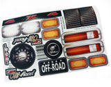 Toy Restore Replacement Stickers fits Kid Trax Ford Bronco Older Model