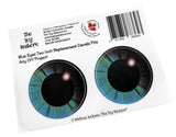 Toy Restore Sticker Blue Eyes Pupil Decal for DIY Cars Trucks Kid Ride-on Bed