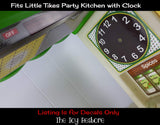 The Toy Restore Replacement Stickers fits Older Little Tikes Party Kitchen with Clock