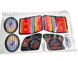 Toy Restore Replacement Stickers Fits Little Tikes Grand Cozy Coupe Car Grey