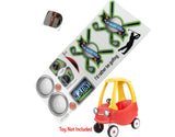 Toy Restore Replacement Stickers Fits Little Tikes 2017 Cozy Coupe Car Golf Cart