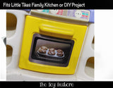 The Toy Restore Replacement Stickers fits Little Tikes Family Play Kitchen Oven Door Window Decal DIY Wood