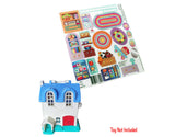 Toy Restore Replacement Stickers Fits Little People Home Sweet Home PlaySet 2511