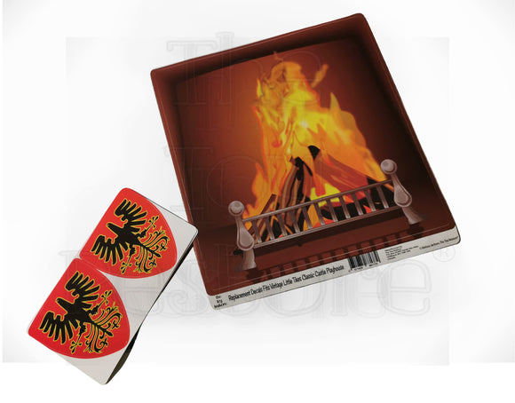 The Toy Restore Replacement Stickers Fits Little Tikes Classic Castle Playhouse Decals