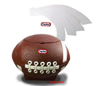 Toy Restore Replacement Stickers fits Little Tikes Football Toy Box VTG Toybox