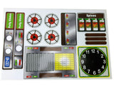 The Toy Restore Replacement Stickers fits Older Little Tikes Party Kitchen with Clock