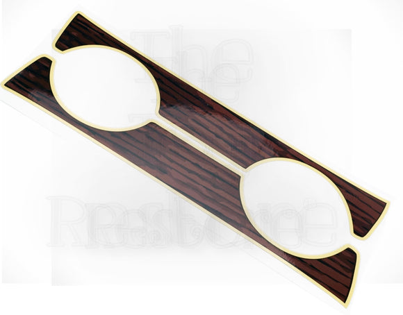 The Toy Restore Replacement Stickers fits Little Tikes Dollhouse Minivan Van Wood Panel Decals