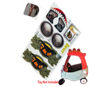 Toy Restore Stickers fits Little Tikes T-Rex Cozy Coupe Car Ride-on Headlights