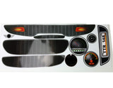 The Toy Restore Replacement Stickers Fits Rollplay Mini Cooper 6-Volt Battery-Powered Ride-On Set