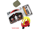 Toy Restore Replacement Stickers Fits Little Tikes 30th Cozy Coupe Car