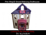The Toy Restore Replacement Stickers Spare Decals Custom Kit Fits Step2 Grand Balcony Dollhouse