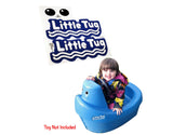 Toy Restore Replacement Stickers Fits Little Tikes Tug Boat Tugboat Ride-on