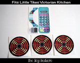 New Replacement Decals Fits Little Tikes Victorian Kitchen Pastel