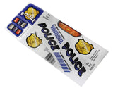 Toy Restore Replacement Stickers Fits Little Tikes Police Rocker Motorcycle Bike