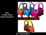 Toy Restore Replacement Decals Fits Little Tikes Cozy Coupe II Ride on Red
