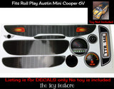 The Toy Restore Replacement Stickers Fits Rollplay Mini Cooper 6-Volt Battery-Powered Ride-On Set