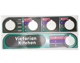 Toy Restore Replacement Stickers fits Little Tikes Victorian Kitchen Dials Kids Play