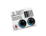 Toy Restore Sticker Blue Eyes Pupil Decal for DIY Cars Trucks Kid Ride-on Bed