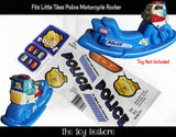 Toy Restore Replacement Stickers Fits Little Tikes Police Rocker Motorcycle Bike