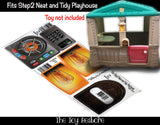 Toy Restore Stickers Fits Step2 Playhouse Neat & Tidy (has a Stove) House