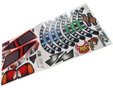 Toy Restore Stickers Fits Fisher Price Power Wheels Lightning McQueen 12V Basic