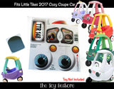Toy Restore Replacement Stickers Fits Little Tikes 2017 Cozy Coupe Ride-on Car Blue Eyes Boy