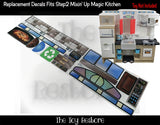Toy Restore Replacement Stickers Fits Step2 Mixin Up Magic Play Kitchen