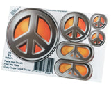 Toy Restore Peace Sign Stickers Decals Fits Little Tikes Cozy Coupe Car Truck
