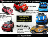 The Toy Restore Replacement Stickers fits Avigo Austin Mini Cooper Push Buggy Stroller Kids Ride-on Car Set