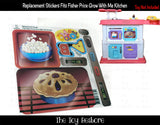 Toy Restore Replacement Stickers Fits Fun With Food Grow With Me Kids Play Kitchen