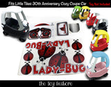 Toy Restore Fits Little Tikes 30th Cozy Coupe Car Ladybug Decals Ride-on