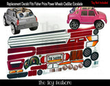 Toy Restore Replacement Stickers fits Power Wheels Luxury SUV W6203 2011