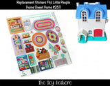 Toy Restore Replacement Stickers Fits Little People Home Sweet Home PlaySet 2511