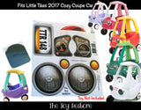 The Toy Restore Replacement Stickers Fits Little Tikes 2017 Cozy Coupe Car Headlight Design