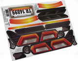 Toy Restore Replacement Stickers fits Power Wheels Corvette X6218 X6639 BGW46