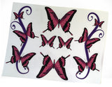 Toy Restore Butterfly DIY Custom Decals Replacement Stickers Ride-on Car Truck