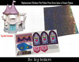 Toy Restore Replacement Stickers Fits Loving Family Once Upon A Dream Castle Palace 1995