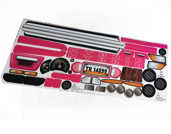 Toy Restore Replacement Stickers fits Power Wheels Cadillac Escalade W6203 2011