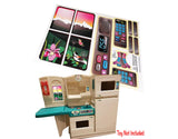 Toy Restore Replacement Stickers fits Step2 Vintage Homestyle Play Kitchen Decal