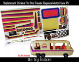 Toy Restore Replacement Decal for Pink Doll Star Traveler Eleganza Motor Home RV