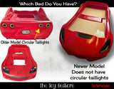 Toy Restore Replacement Stickers STEP2 Z06 Corvette Toddler-to-Twin Bed Older Model Round Tail Lights