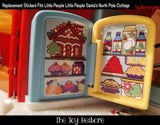 Toy Restore Replacement Decal fits Little People Christmas Santa North Pole Cottage X4189