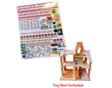Toy Restore Replacement Stickers Fits Playskool Victorian Dollhouse Decals 1991