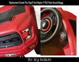 Toy Restore Replacement Decals Stickers fits Step2 Ford Raptor F150 Newer Model Push Car