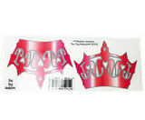 The Toy Restore Pink Crown Outdoor Decals Stickers to Suit Any Cozy Coupe Custom DIY Vehicle Graphics