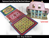 The Toy Restore Replacement Stickers Fits Little Tikes Grand Mansion Dollhouse